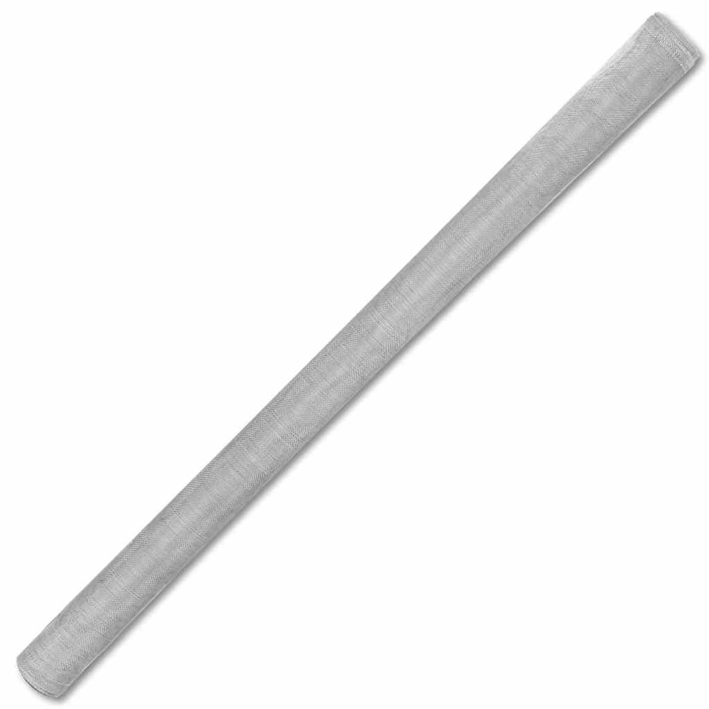 Aluminum Mesh Screen 39.4"x196.9" Silver S903