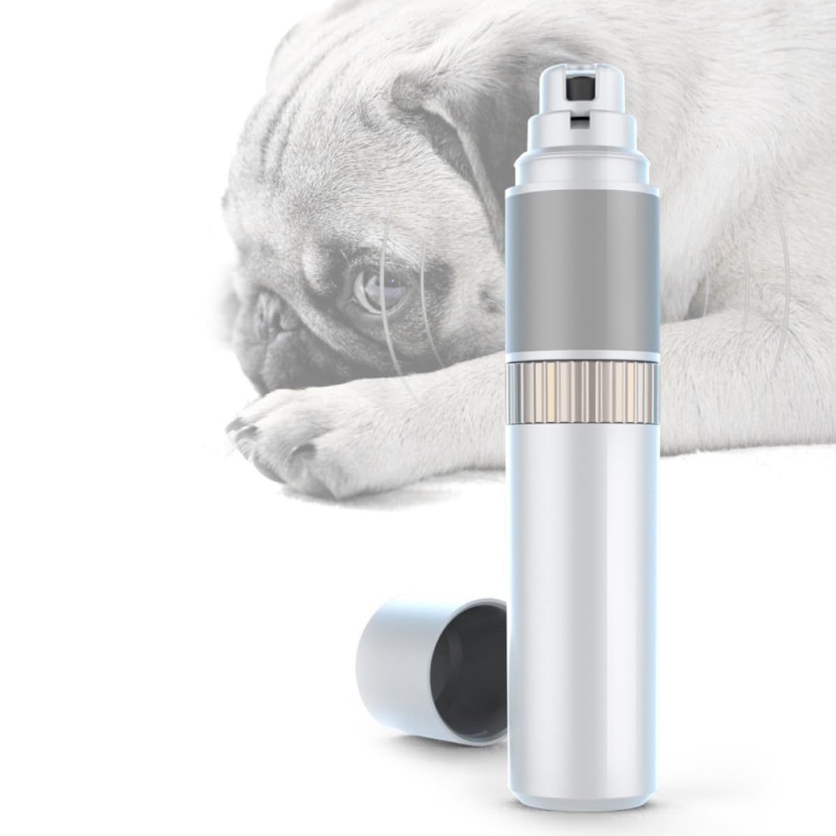Electric PET Nail Grinder and Clipper White V121296