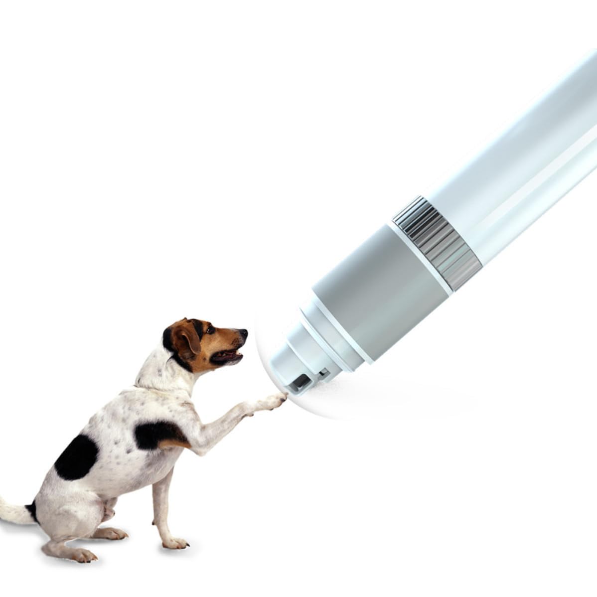Electric PET Nail Grinder and Clipper White V121296