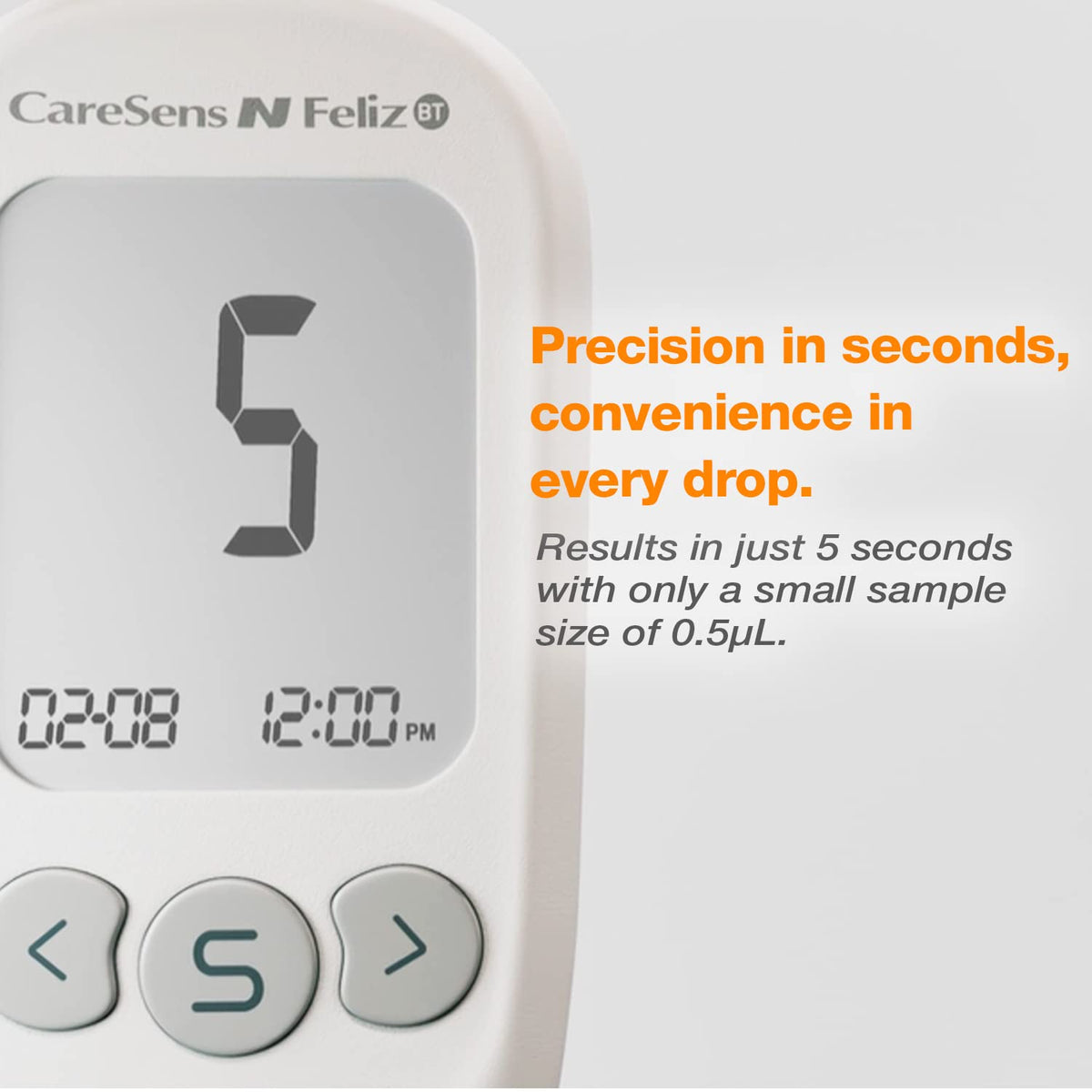 Blood Glucose Monitoring Kit with 100 Test Strips and 100 Lancets S173