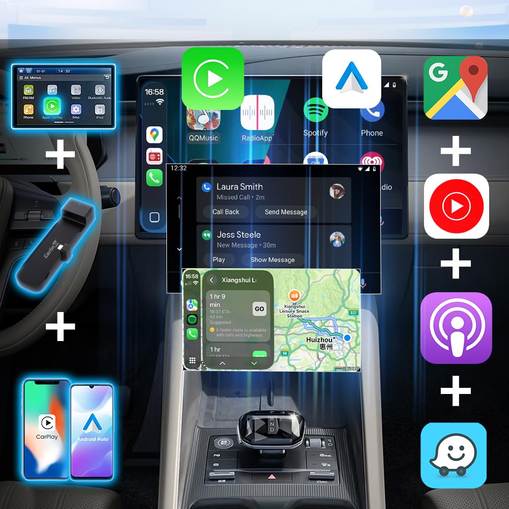 Wireless CarPlay Adapter 3-in-1 V95473