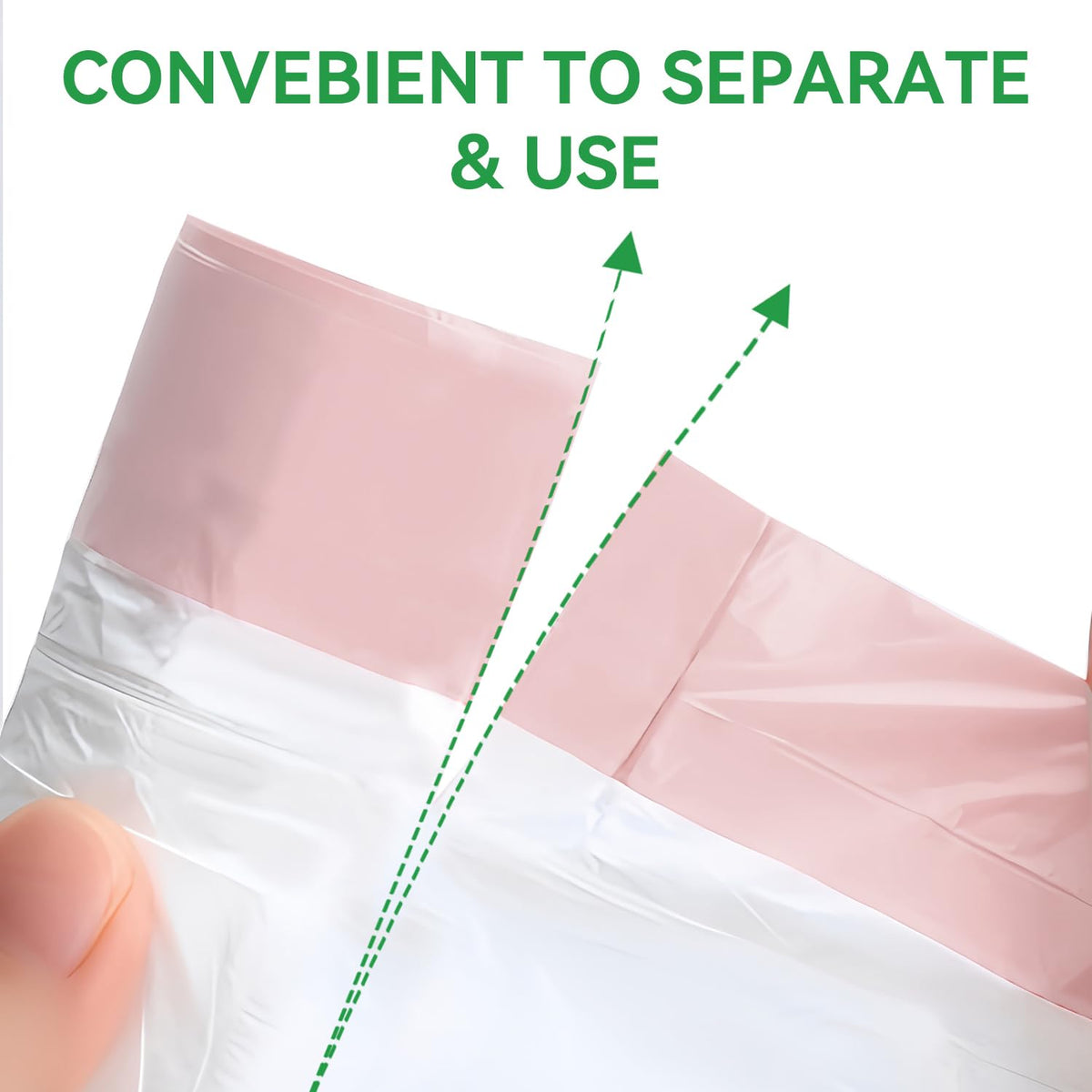 13 Gallon White Unscented Drawstring Trash Bags G250