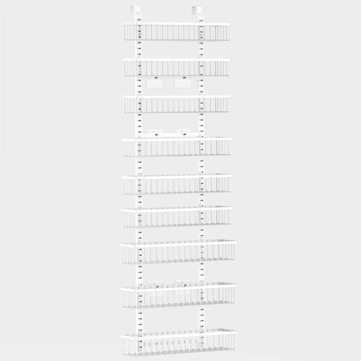 White 9-Tier Over The Door Pantry Organizer F988635