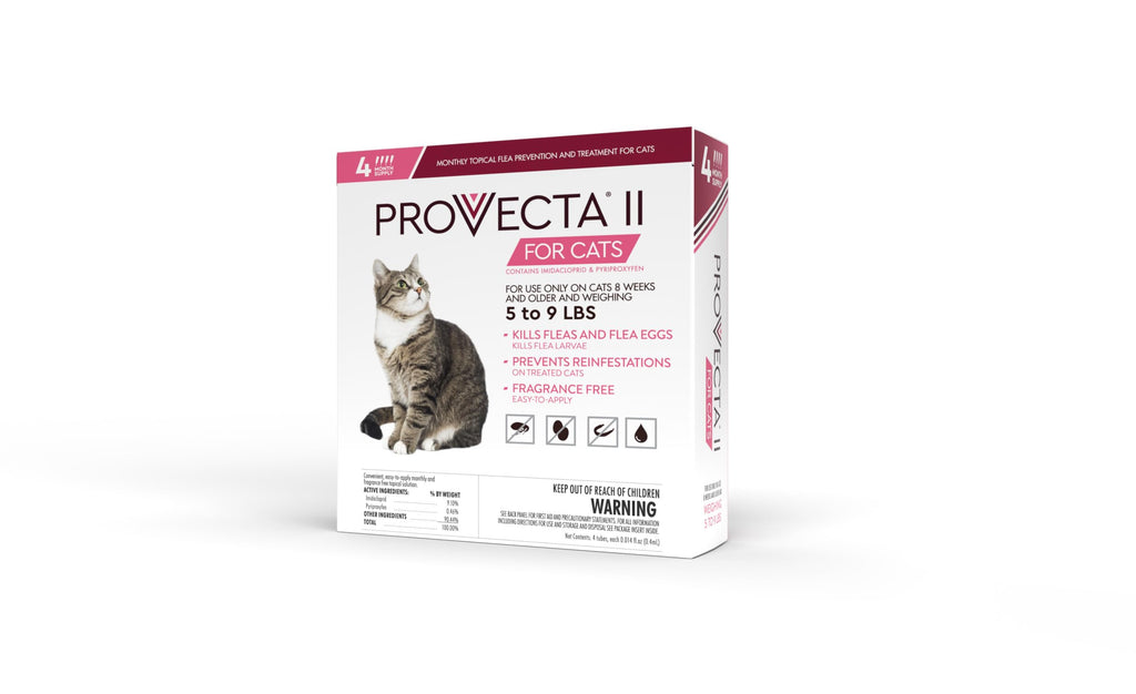 Flea Treatment for Small Cats 5-9 lbs, 4-Month Supply D6701