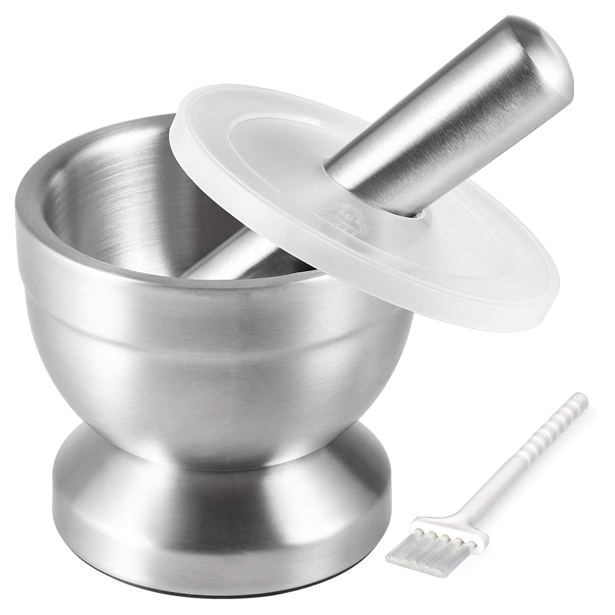 18/8 Stainless Steel Mortar and Pestle S39202