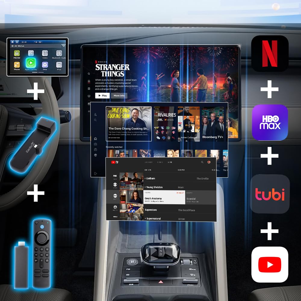 Wireless CarPlay Adapter 3-in-1 V95473