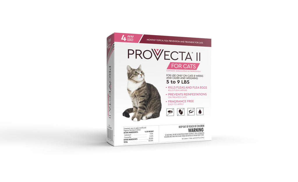 Flea Treatment for Small Cats 5-9 lbs, 4-Month Supply D6701