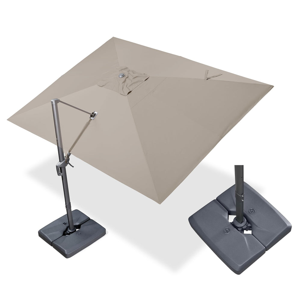 10' x 13' Cantilever Umbrella with Base H256