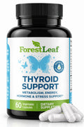 All Natural Thyroid Support Supplement with Iodine, B12, Zinc, Selenium, Ashwagandha - 60 Vegetarian Capsules N768
