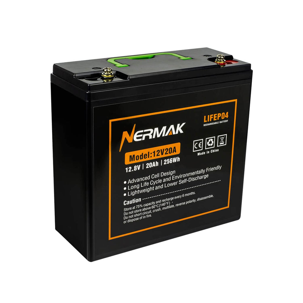 12V 20Ah Lithium LiFePO4 Deep Cycle Battery U311