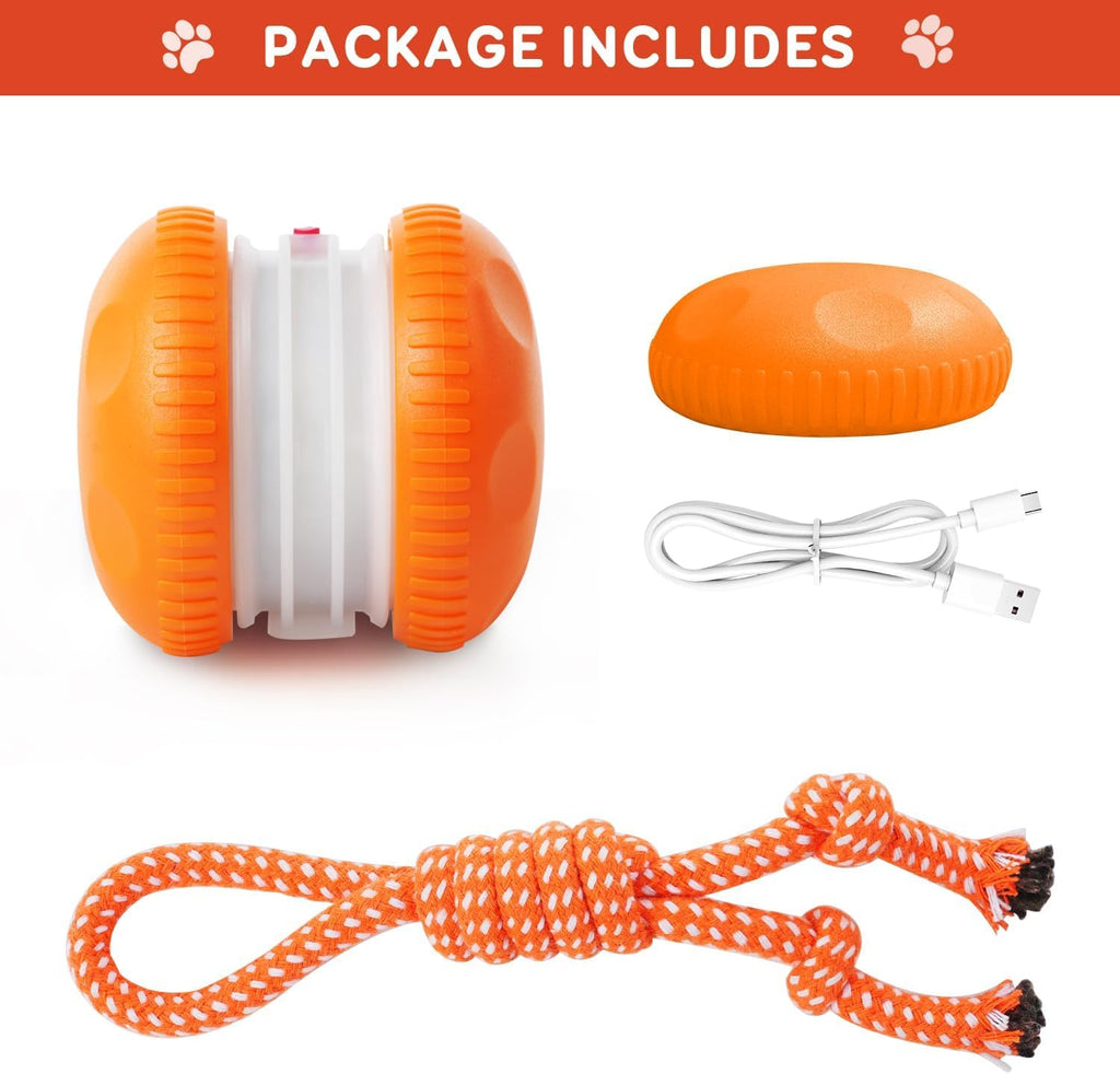 Electric Moving Dog Ball with Rope S1358