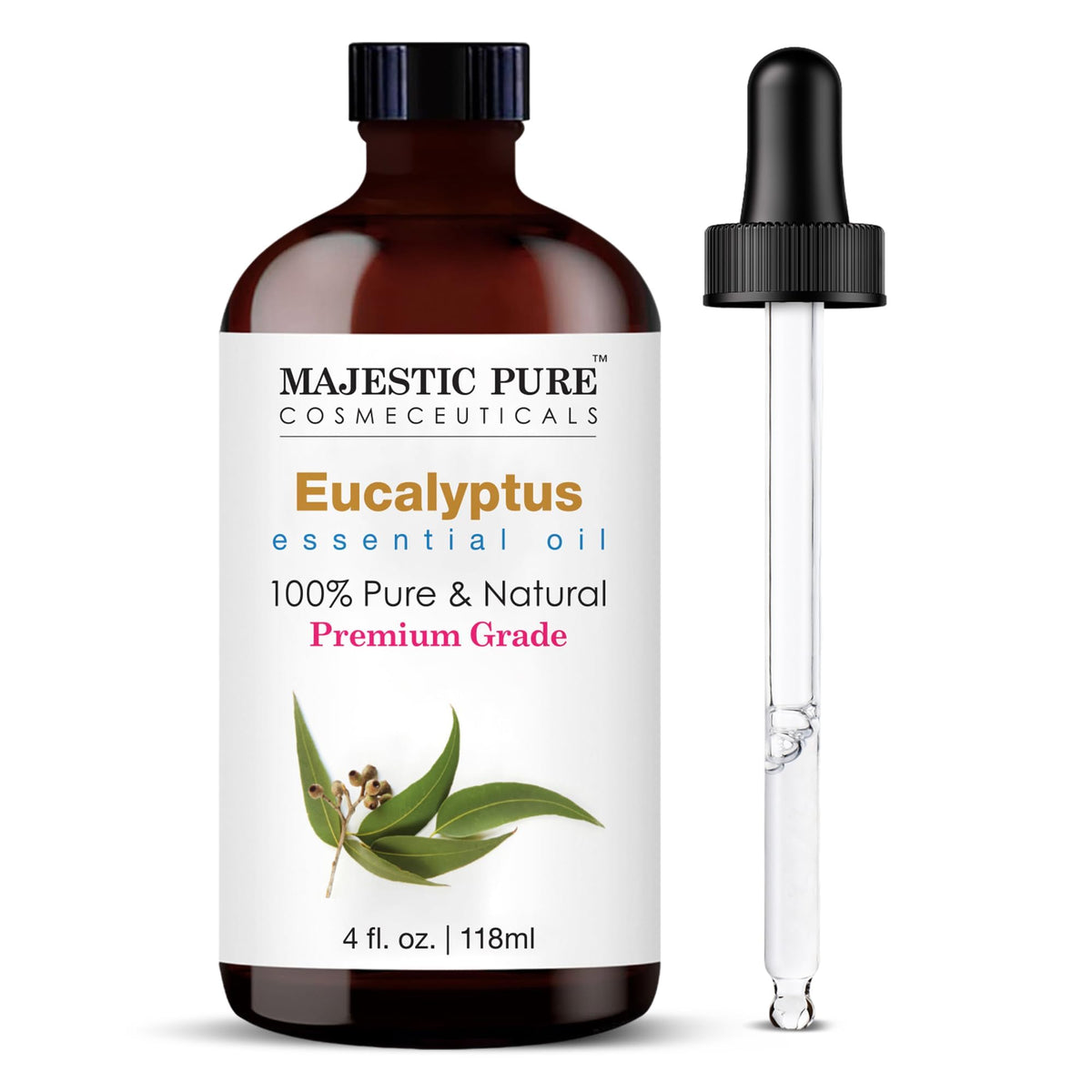 Eucalyptus and Frankincense Essential Oil 4 Fl Oz N338675