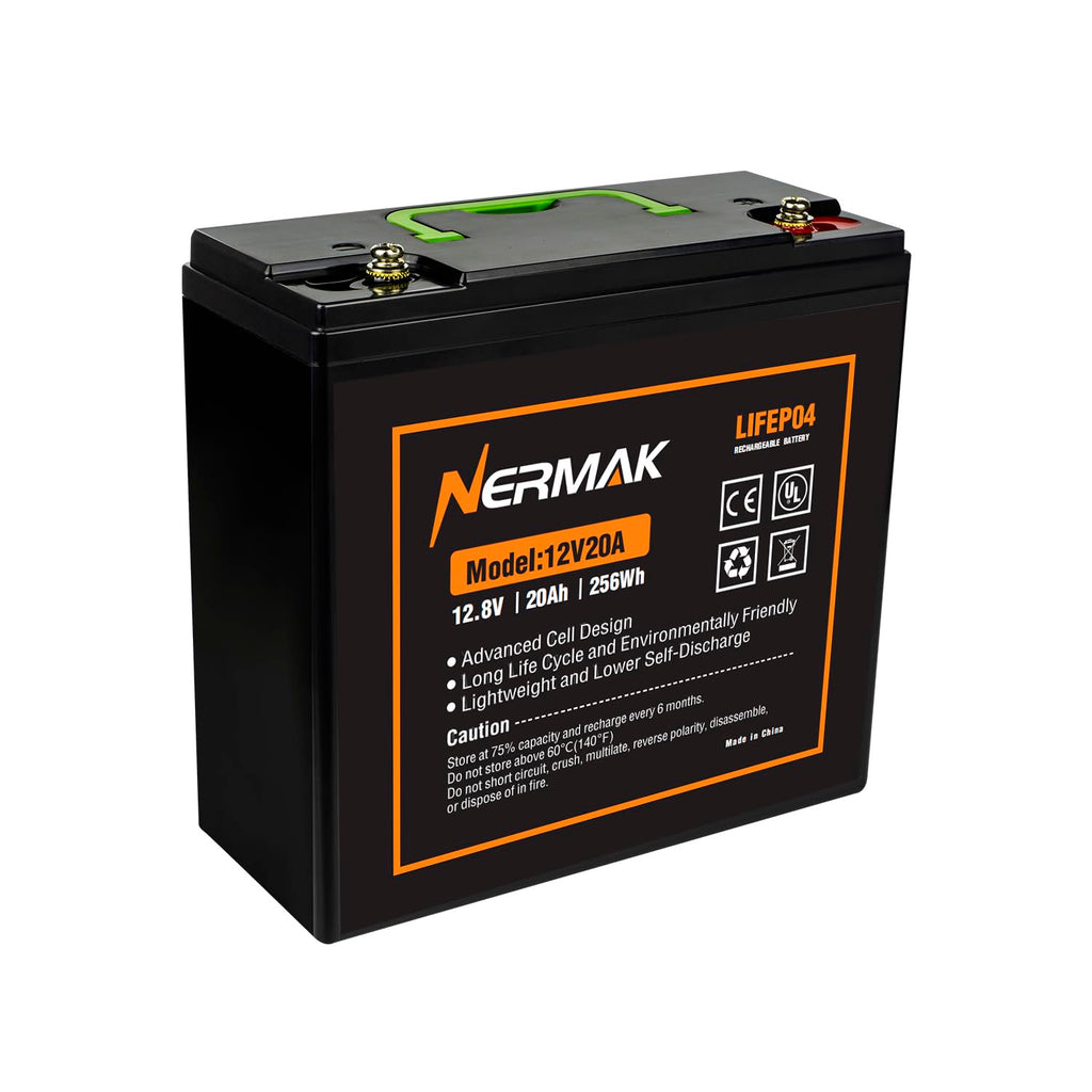 12V 20Ah Lithium LiFePO4 Deep Cycle Battery U311