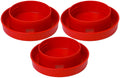 Quail Waterer Base 1 Quart Screw On Narrow Channel Pack of 3 I738702