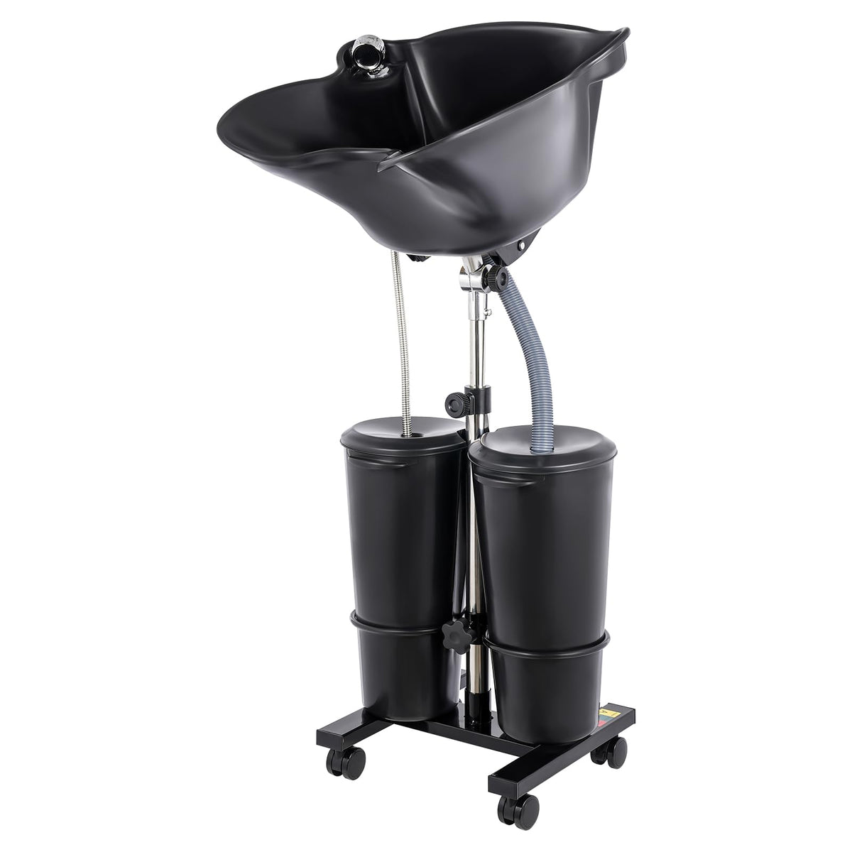 Portable 20L Hair Washing Shampoo Bowl Basin Black Z1866