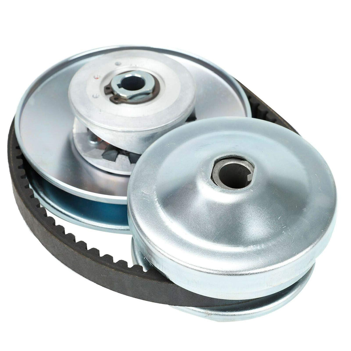 3/4" Bore 6" Diameter Asymmetric CVT Torque Converter with 5/8" Clutch and 725 Belt X370309
