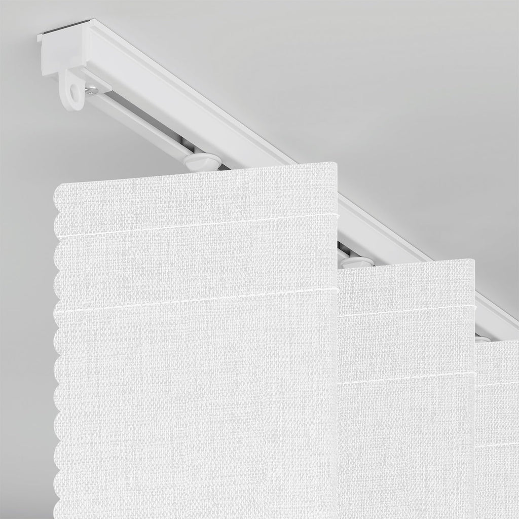 Blackout Magnetic Door Curtain 72W x 79 L White D262551
