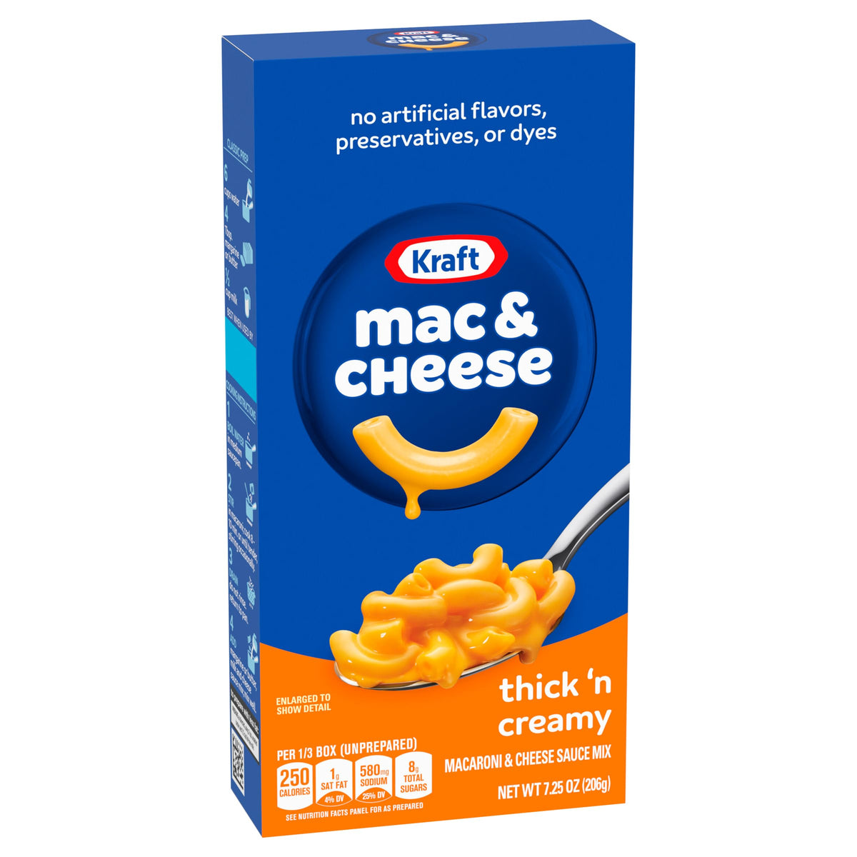 Kraft Mac and Cheese, 7.25 oz (Pack of 6) H71193