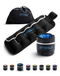 Adjustable Ankle Weights Pair with Carry Bag O661662