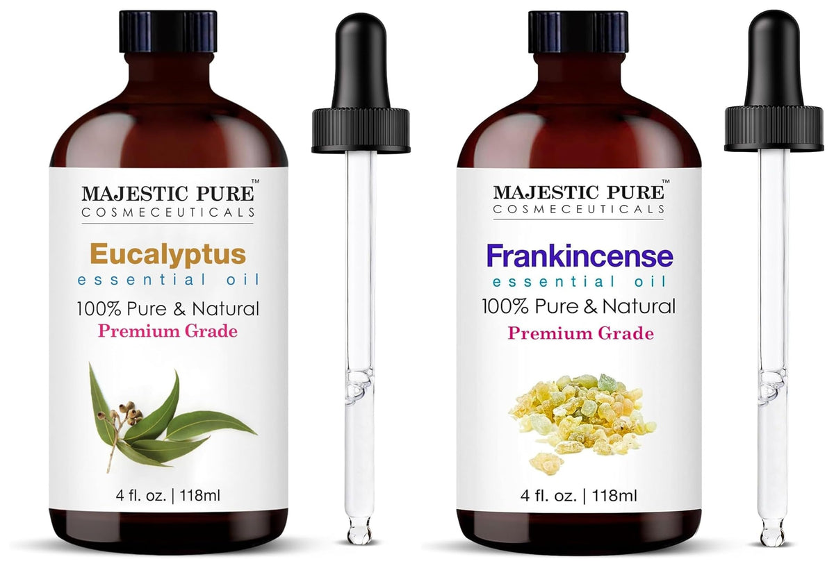 Eucalyptus and Frankincense Essential Oil 4 Fl Oz N338675