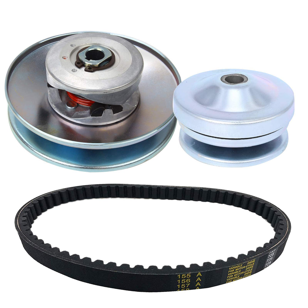3/4" Bore 6" Diameter Asymmetric CVT Torque Converter with 5/8" Clutch and 725 Belt X370309