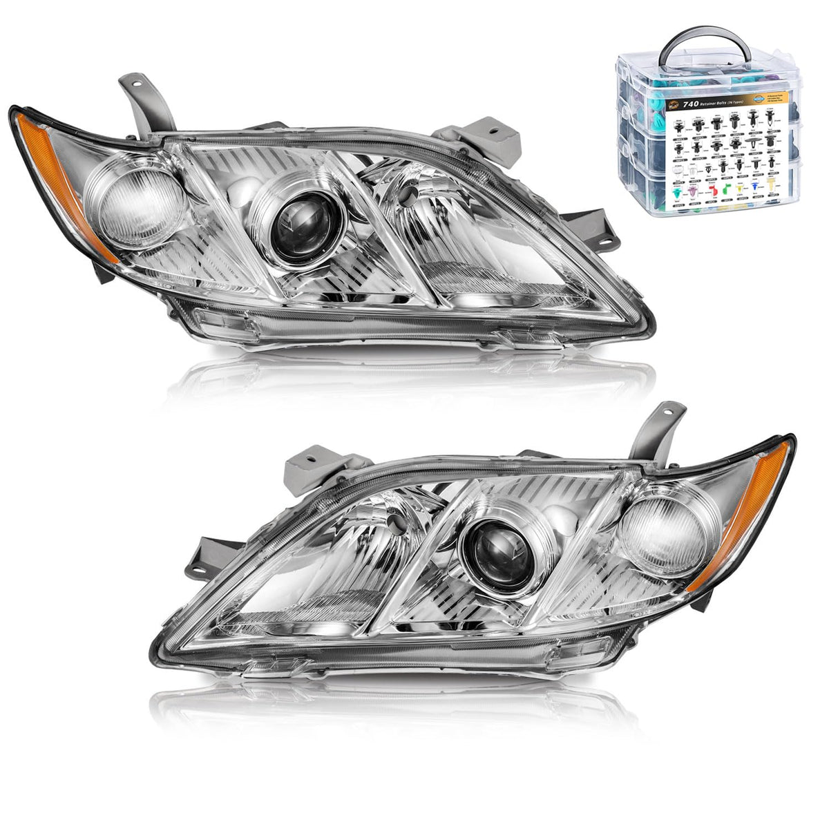 Anti-Fogging Headlights Assembly for Toyota Camry V18569