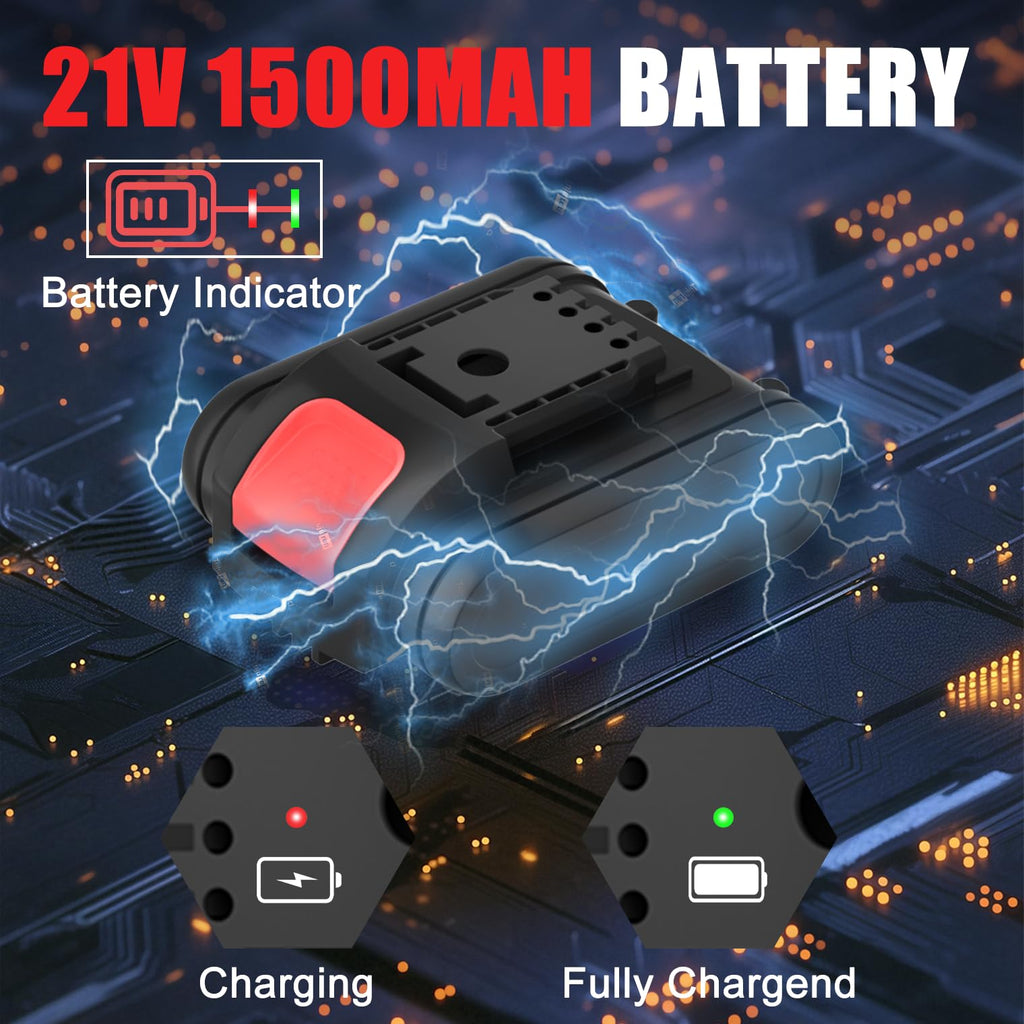 20v Cordless Drill Set with Charger 3/8" Keyless Chuck L489191