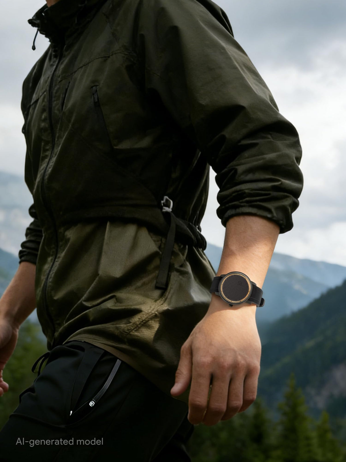 Magnetic Men Watch Black T699416