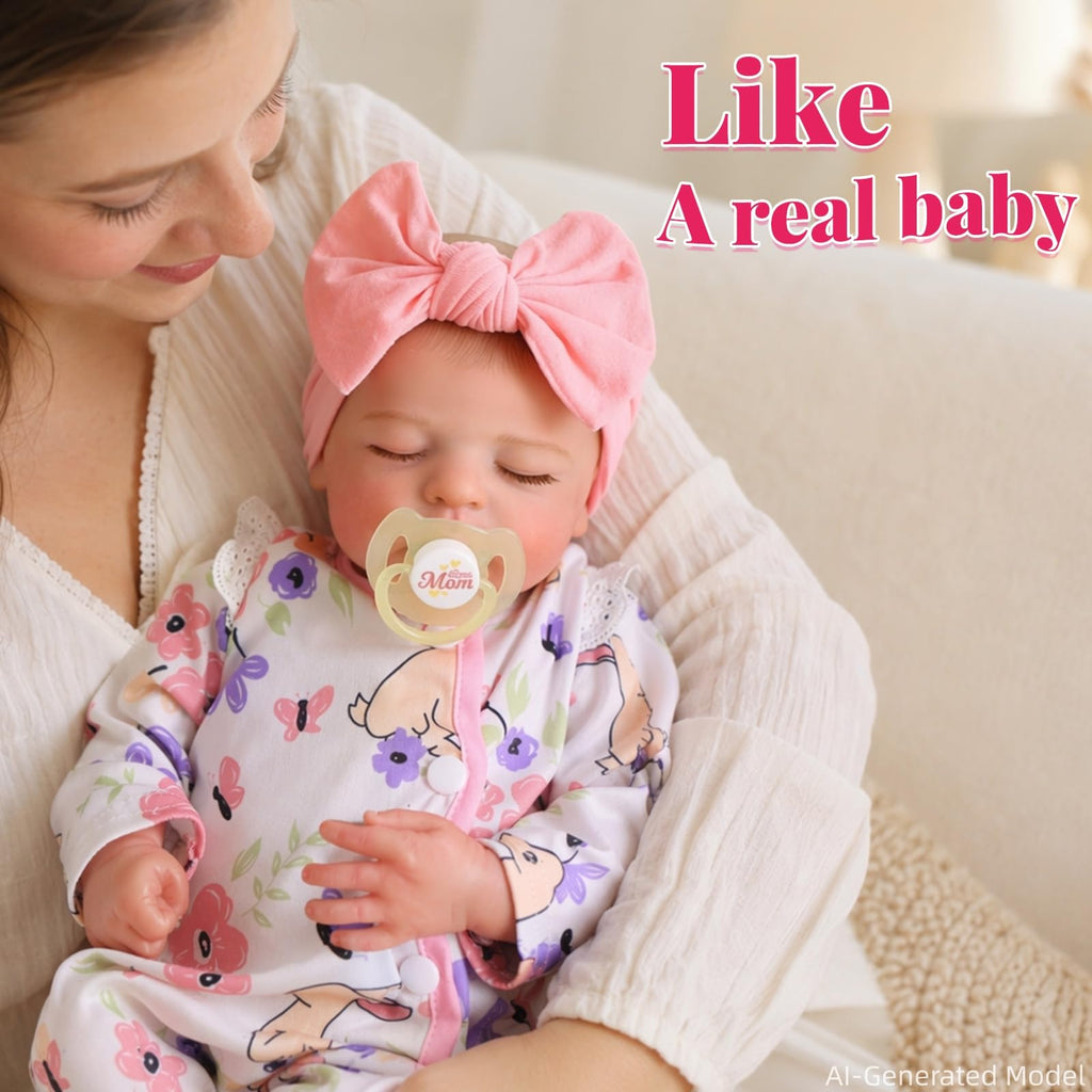 20 Inch Closed-Eye Reborn Baby Doll G8987