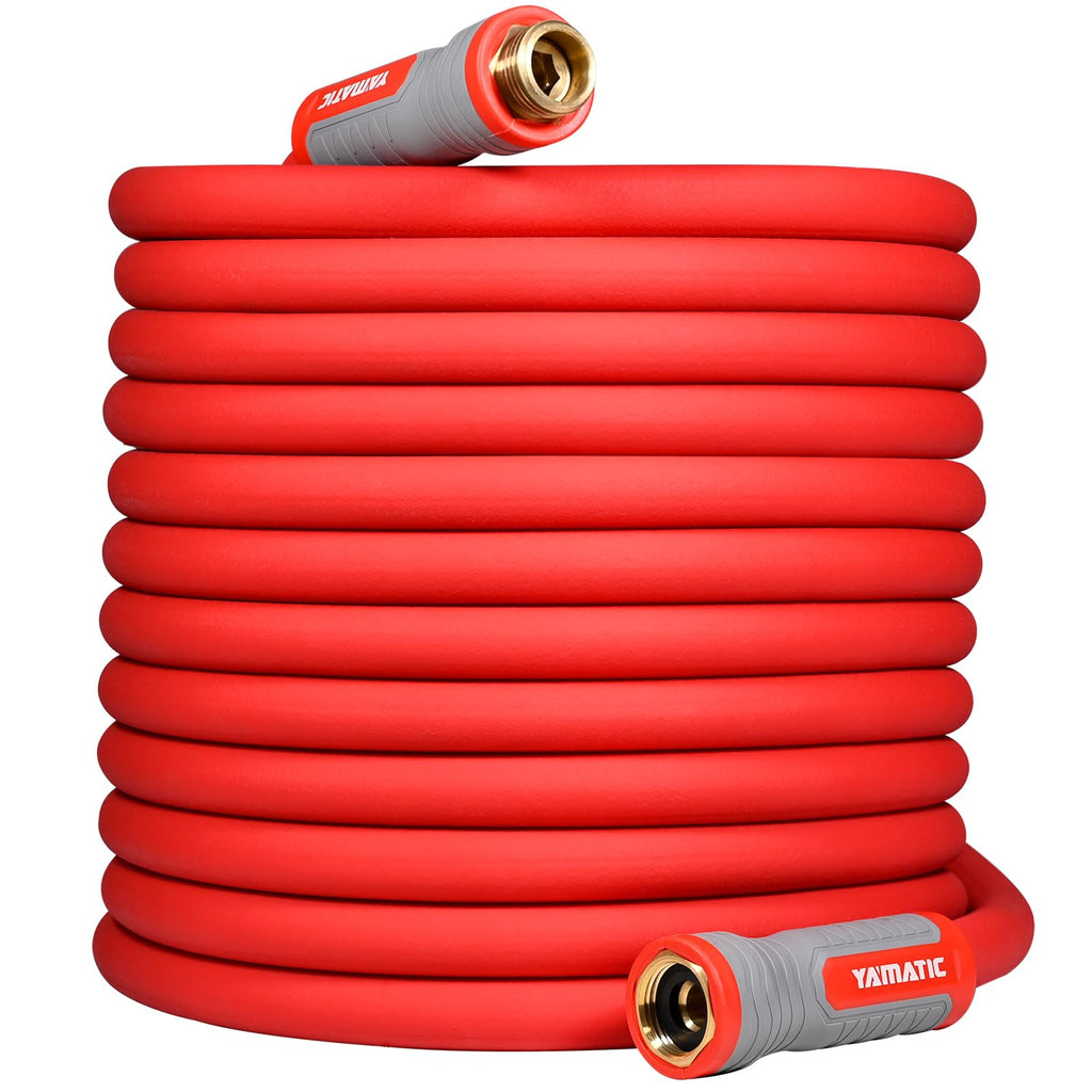 100FT 5/8" Garden Hose Brass Swivel Handle 600 PSI F56464