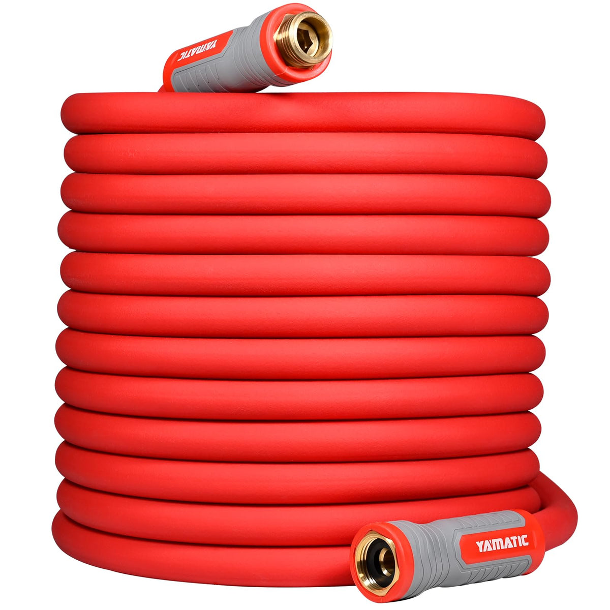 100FT 5/8" Garden Hose Brass Swivel Handle 600 PSI F56464