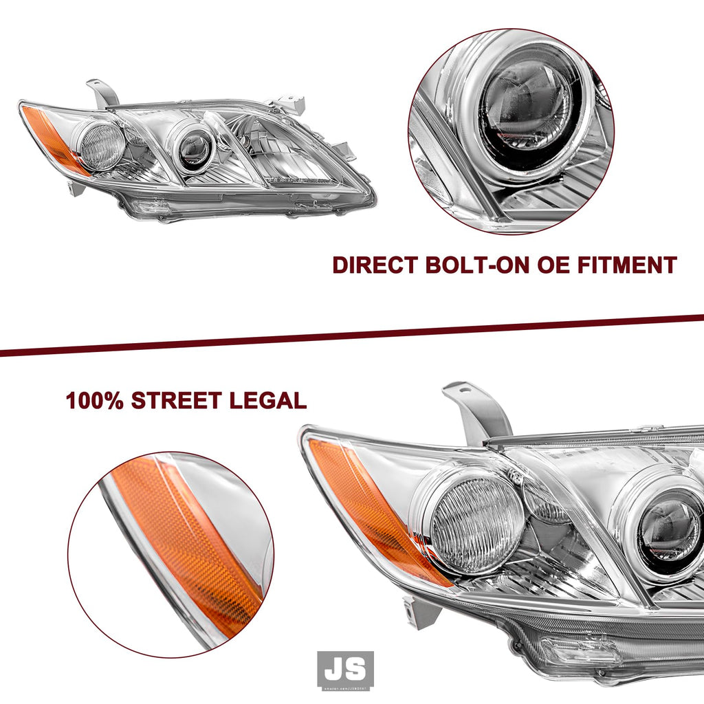 Headlight Compatible with 2007-2009 Toyota Camry X7208