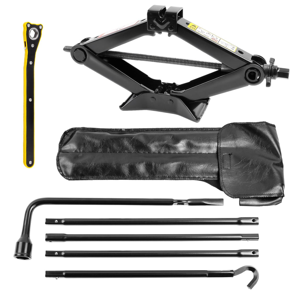Spare Tire Jack Tool Kit with Ratchet Wrench A33843