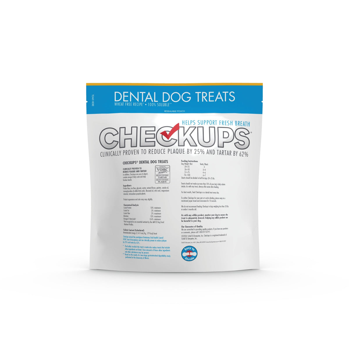 24 Treats 48 oz Dental Dog Treats X1958