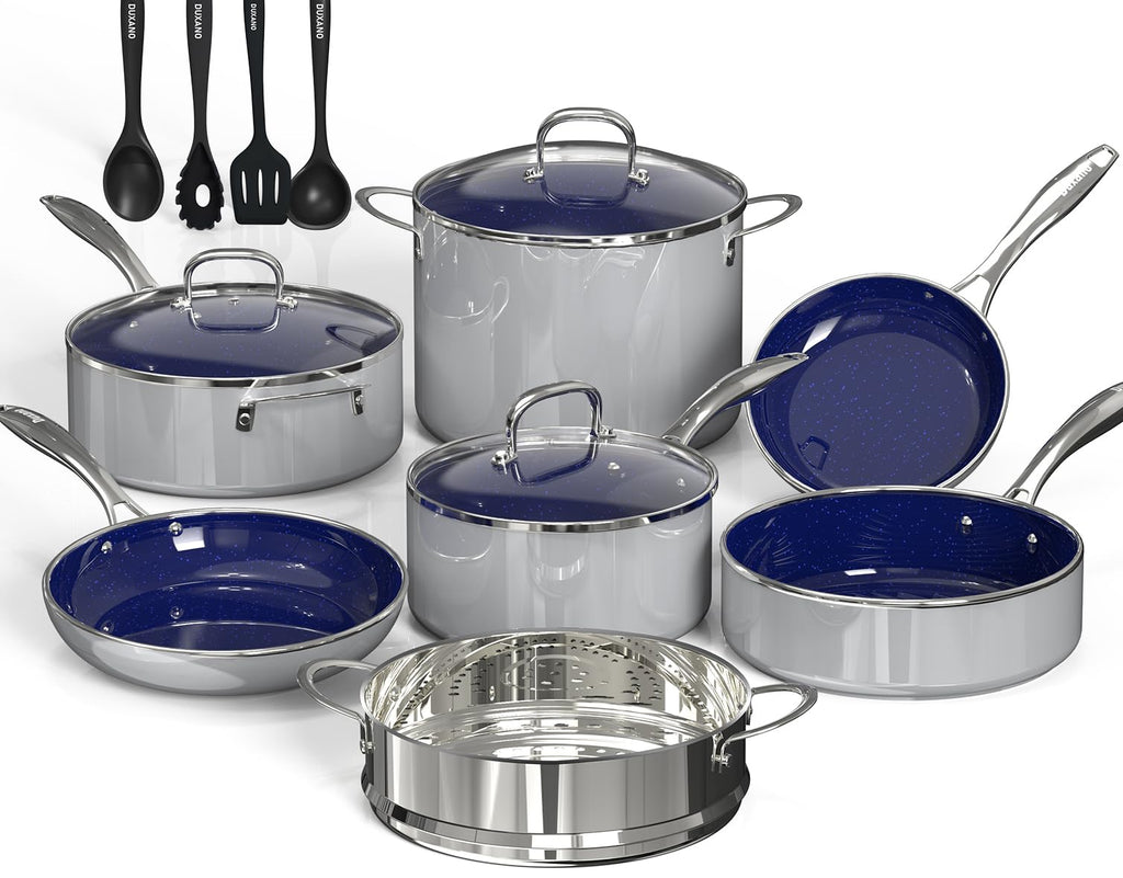 14 Pc Non Stick Ceramic Cookware Set D992115