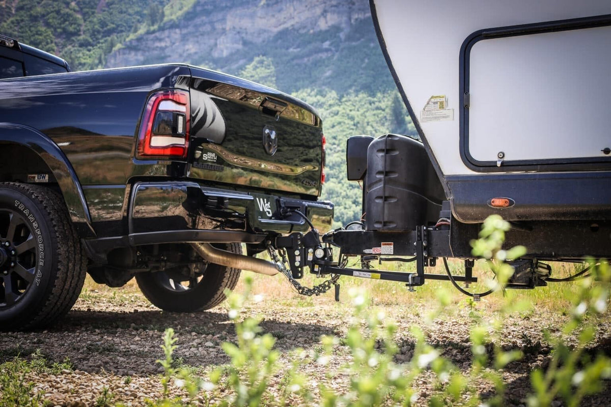 Weight Distribution Hitch with Anti-Sway, 8" Drop, 2" Shank, 12,500-lb Towing D6367