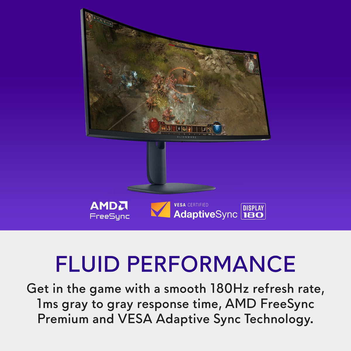 34 Curved Gaming Monitor WQHD 180Hz 1ms C500