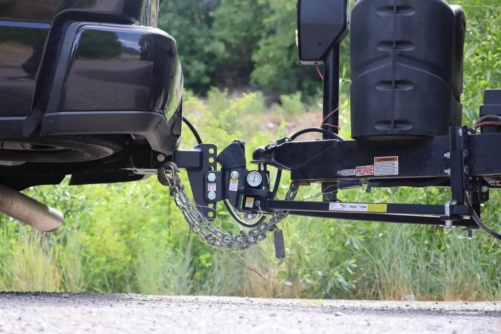 Weight Distribution Hitch with Anti-Sway, 8" Drop, 2" Shank, 12,500-lb Towing D6367