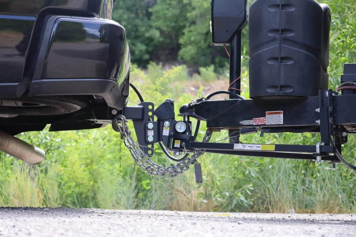 Weight Distribution Hitch with Anti-Sway, 8" Drop, 2" Shank, 12,500-lb Towing D6367