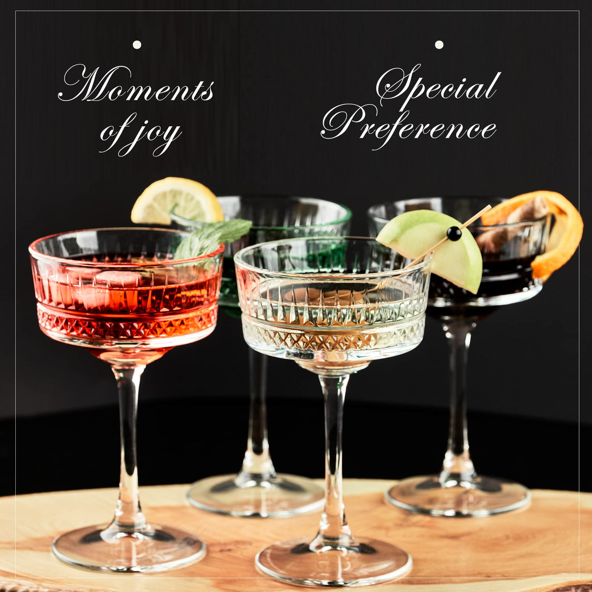 Coupe Glasses Set of 4 A82708