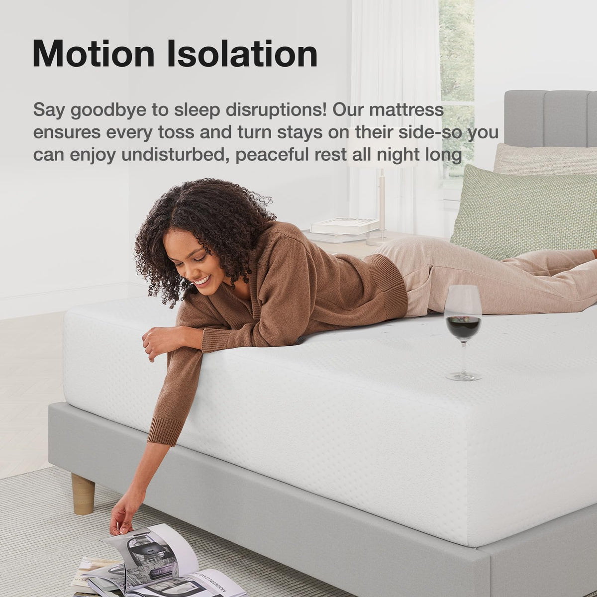 10 Inch Gel Memory Foam Full Mattress O8607