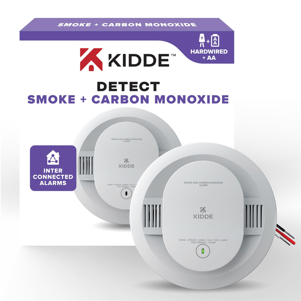 Hardwired Combination Smoke and Carbon Monoxide Detector J28289