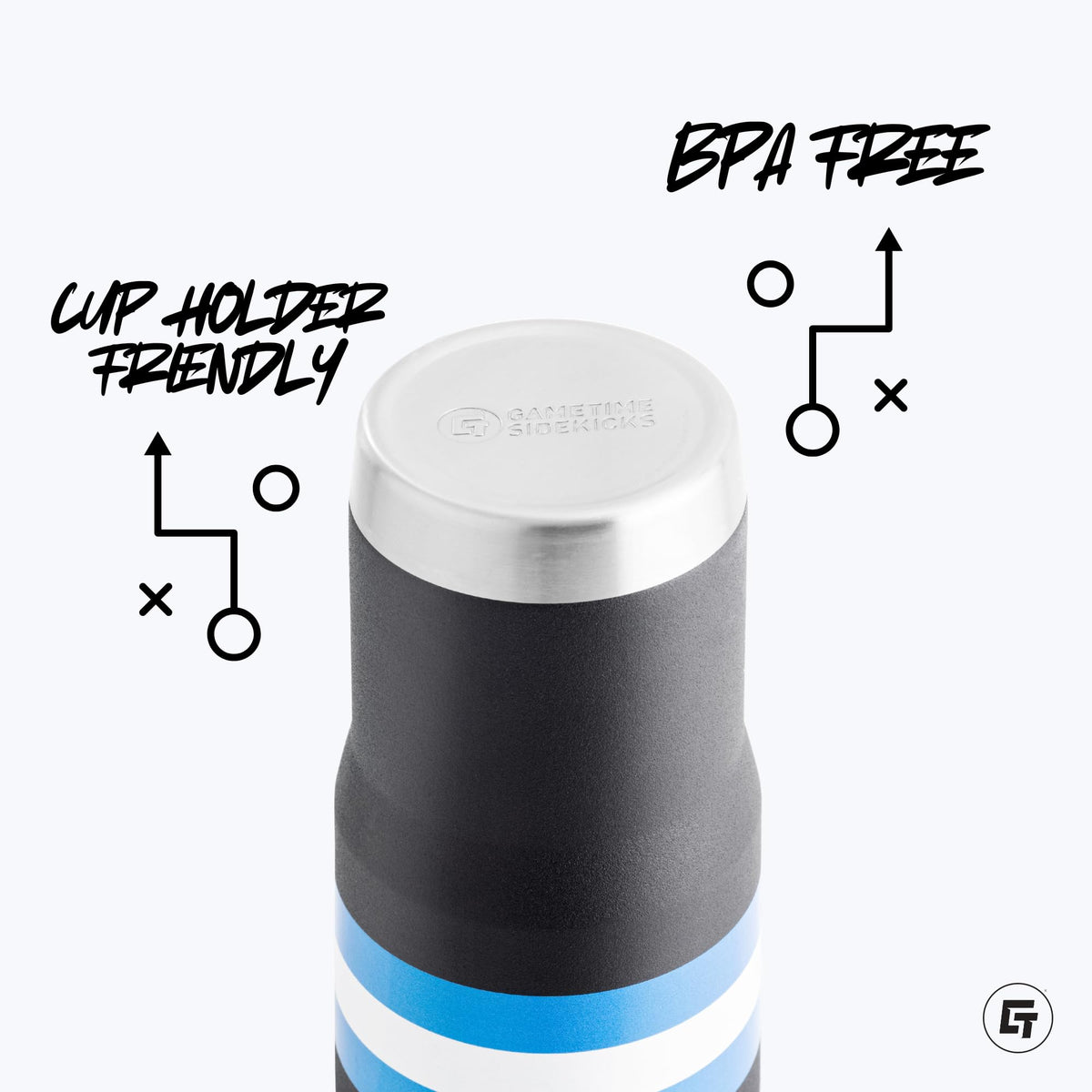 20oz Purple Stainless Steel Tumbler P997199