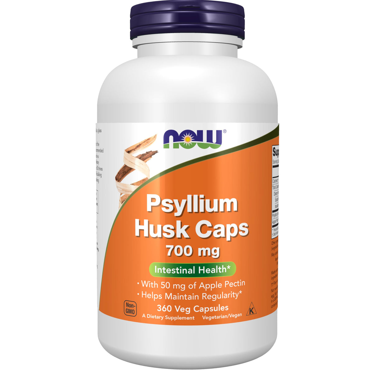 Psyllium Husk Caps 700 mg with Apple Pectin U872188