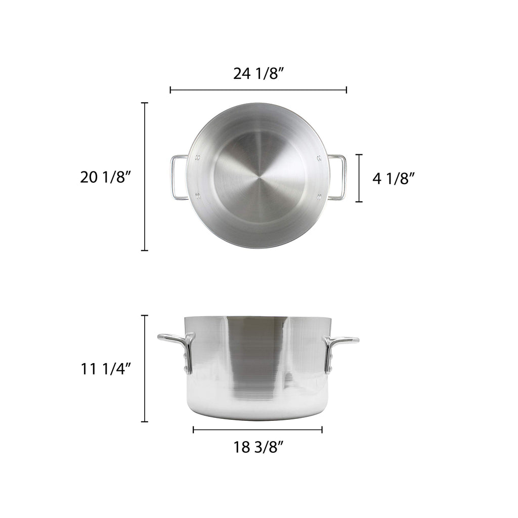 60 quart Aluminum Sauce Pot D59303