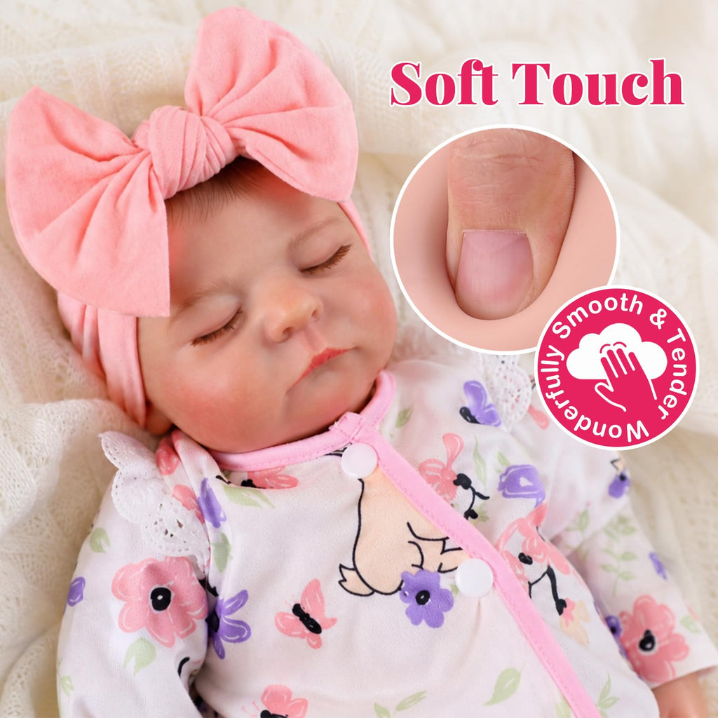 20 Inch Closed-Eye Reborn Baby Doll G8987