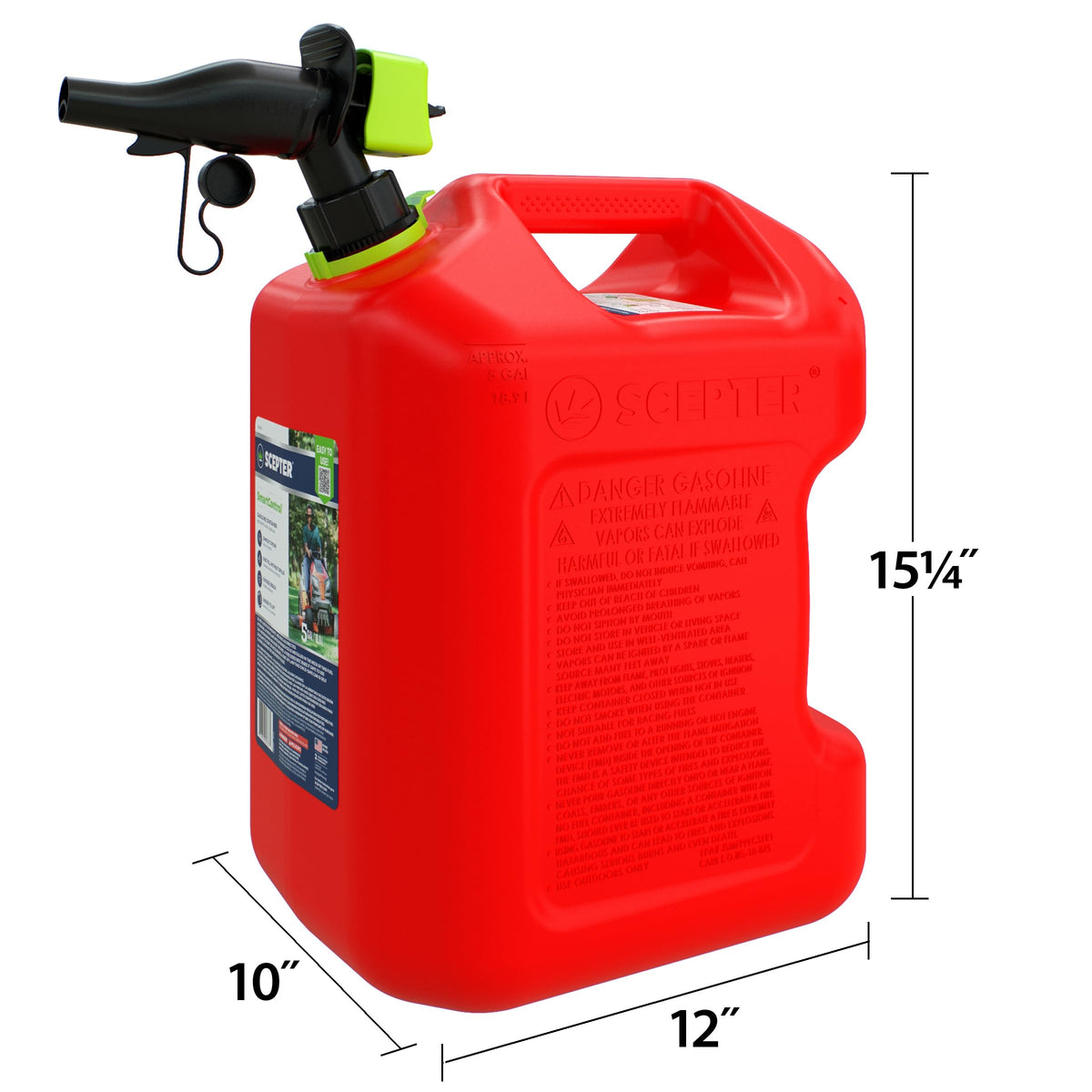 5 Gal Red Gas Can F48334