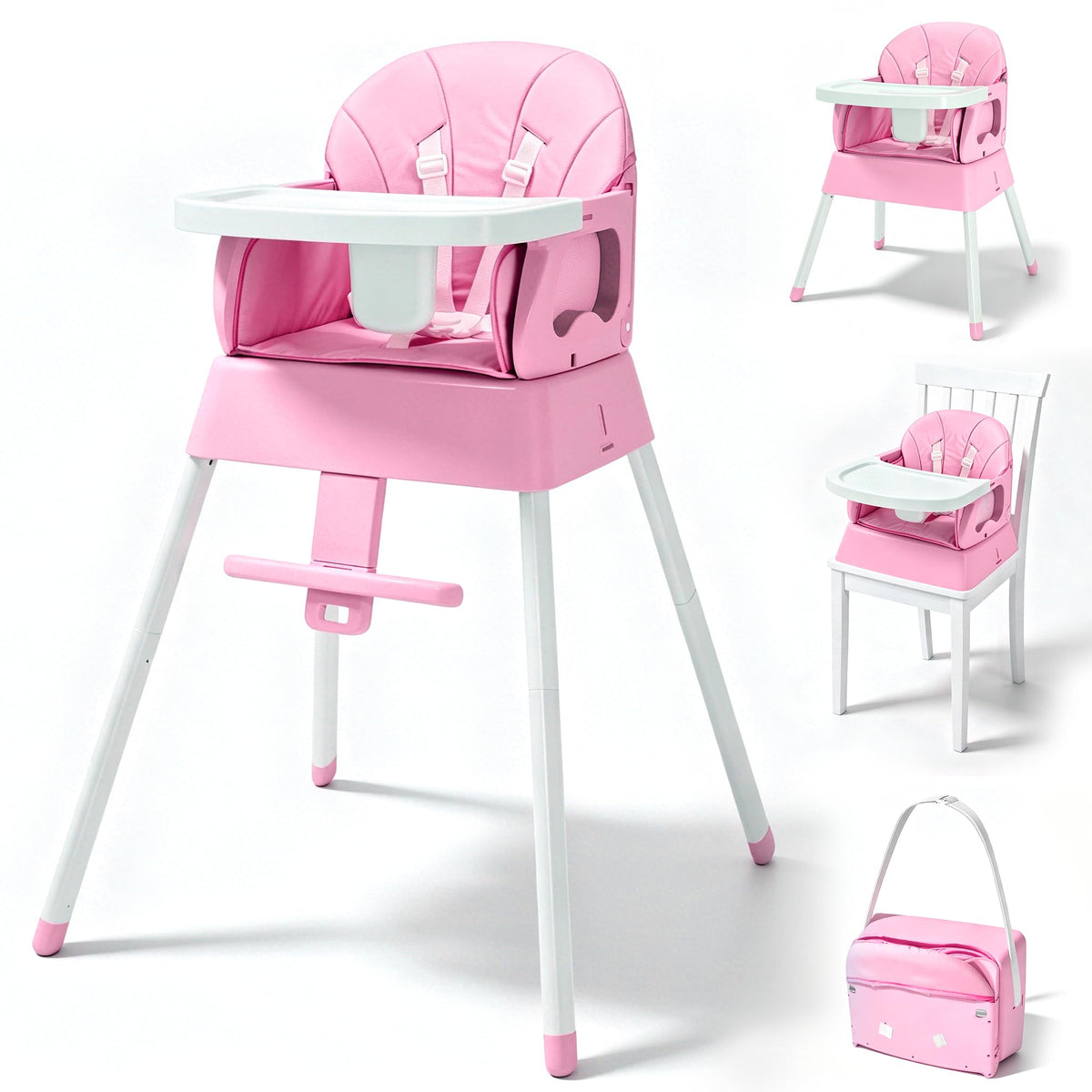 5 in 1 Foldable Baby High Chair X41227