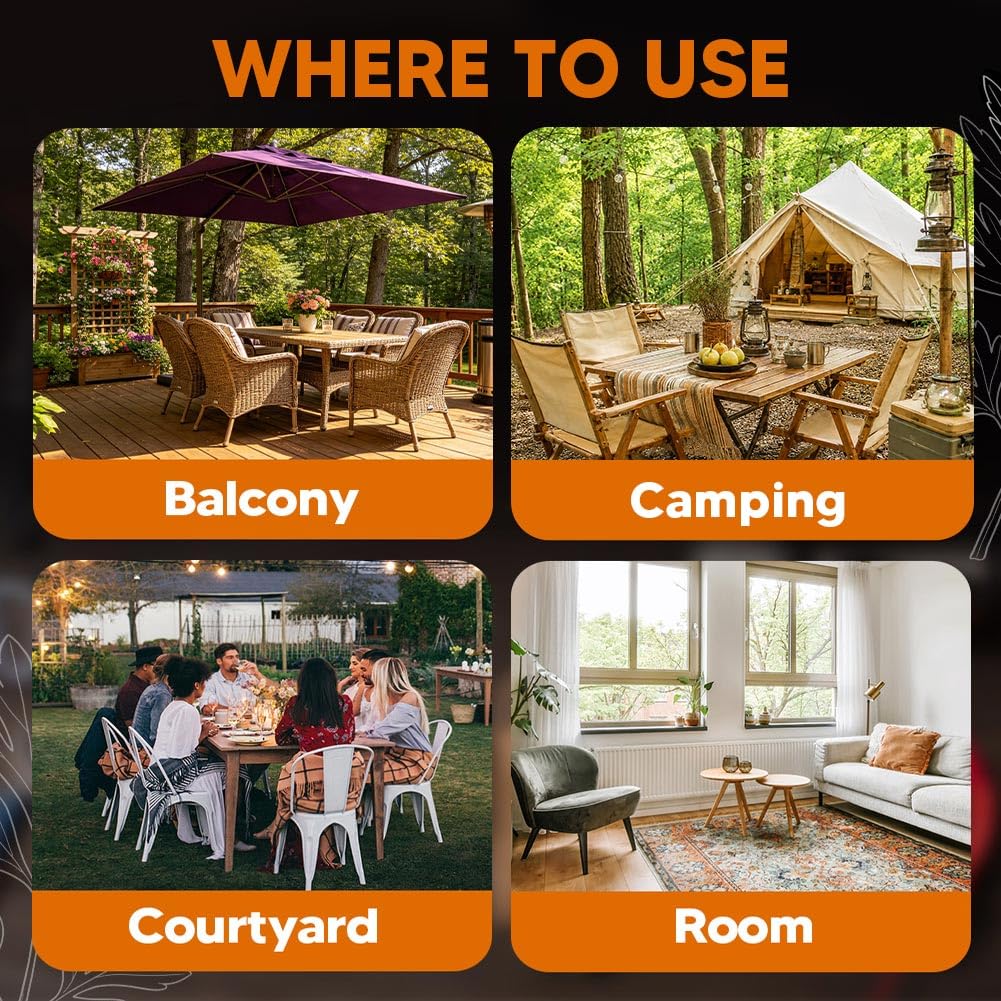 Mosquito Repellent Outdoor Patio Indoor 16P V617