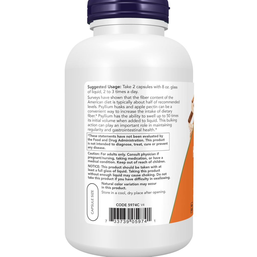 Psyllium Husk Caps 700 mg with Apple Pectin U872188